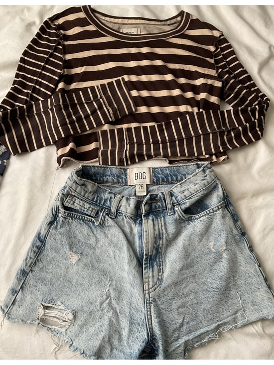 BDG Tops - Urban outfitters, BDG Set Top (L) & Jean Shorts size 26